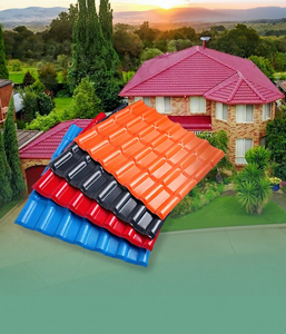 The Most Popular Soundproof <strong>Roofing</strong> Panels <strong>Plastic</strong> Roof Tiles Orange Upvc Synthetic Resin for Residential - Product Image 1