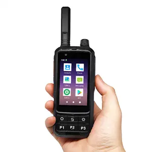 Walkie-talkie de largo alcance, 4g, poc, 2 vías, wifi, GPS, rastreador, teléfono inteligente, con tarjeta sim