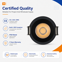 OEM ODM Vente en gros de downlights LED COB encastrés en aluminium anti-éblouissement pour l'éclairage intérieur des magasins de détail