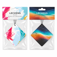Diffuseur de parfum de luxe personnalisé pour voiture, en forme d'arbre en papier, avec logo, parfum naturel longue durée, sans électricité requise