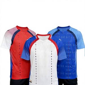 Maglia da <span class=keywords><strong>Calcio</strong></span> Personalizzata da Uomo Stampata All'ingrosso Stagione 26/27 Estiva Traspirante a Maniche Corte per Squadre Nazionali Casa/Trasferta - Product Image 1