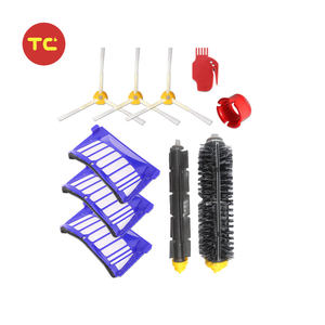 Rouleau principal brosse latérale sac filtre pièce de rechange pour iRobot Roombas s <span class=keywords><strong>i7</strong></span> + 900 800 600 500 Series aspirateur - Product Image 3