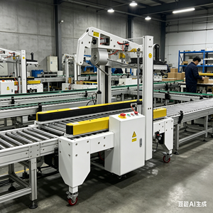 Machine de scellage automatique de boîtes, scelleuse de cartons à charge lourde pour les petites boîtes de produits chimiques industriels - Product Image 3