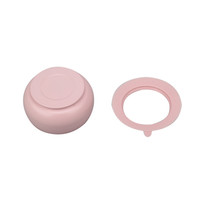 Bols à collation en métal pour l'alimentation des bébés, bol pour tout-petits avec ventouse en silicone amovible