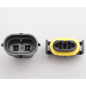 Automotive Connector H11 Fog <b>Light</b> <b>Socket</b> Sealed H8 H9 Xenon 12124819 Plug DJ7028Y-2.8-11 Male Female Car Use - Product Image 1