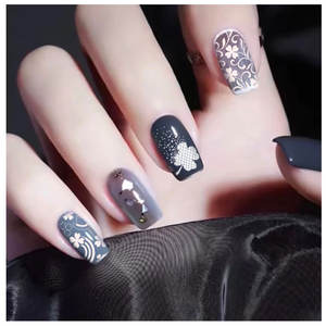 <span class=keywords><strong>Kit</strong></span> d'estampage d'ongles avec tampon, modèle de transfert de vernis à ongles, motif d'étoile, plaque d'estampage personnalisée en acier, ensemble de pochoirs de manucure - Product Image 5