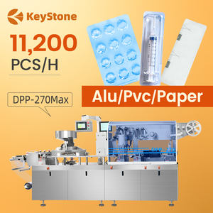 Machine d'emballage sous blister automatique pour flacons, ampoules, seringues jetables et comprimés en plastique et aluminium DPP - Product Image 1