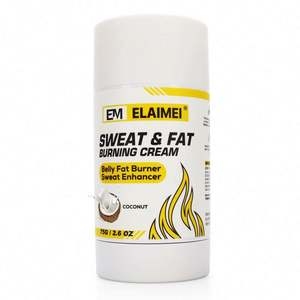 ELAIMEI Crème Brûle-Graisse Abdominale au Coco, Activateur de Transpiration, Crème Revitalisante Brûle-Graisse, Anti-Cellulite - Product Image 2