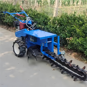 Trancheuse à chaîne portative autotractée économique pour l'irrigation, le drainage et la pose de câbles et de conduites - Product Image 6