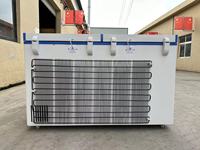 Réfrigérateur et congélateur coffre solaires sans givre 208L DC12V/24V avec panneau solaire et batterie pour usage extérieur, camping-car et domestique