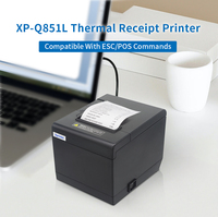 Printer Thermal Xprinter XP-Q851L Kecepatan Tinggi 230mm/s MAX Kompatibel Dengan Printer ESC POS Printer Tiket