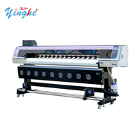 Impresora de Formato Ancho Yinghe de 1.8m con Cabezal de Impresión I3200 Xp600, Impresora de Disolvente Ecológico, Plotter, Impresora de Vinilo y Adhesivos, Inyección de Tinta, Precio Accesible