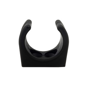 Collier de serrage en nylon noir de 32 mm pour bateau, raccord de quincaillerie marine en plastique pour remplacement et réparation - Product Image 1