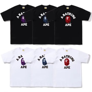 T-<span class=keywords><strong>shirt</strong></span> imprimé tendance pour homme, version haute qualité 2026, motif lettres, style Bathing Ape, par un créateur de mode, vente chaude - Product Image 2