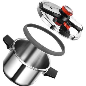 Highly Quality <b>Induction</b> <b>Cooker</b> 316 Stainless Steel <b>Pressure</b> <b>Cooker</b> Cast Iron Bottom Non-Stick Exterior Eco-Friendly Design - Product Image 2