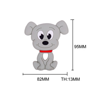 Silicone Teething Toys Bear Shape Multi Color For Babies 0 24 Months Unisex Infant Teethers - Product Image 2