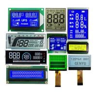 RoHS — module lcd monochrome personnalisable à 7 segments, affichage graphique FSTN/STN/HTN/TN cog pour l'industrie