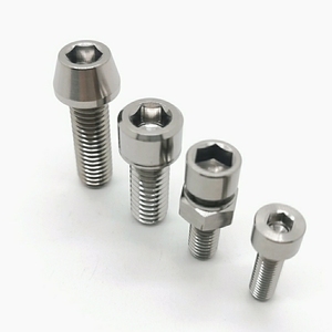 Titan ốc vít M3 M4 M5 M6 M8 M10 M12 <span class=keywords><strong>Ti</strong></span>-6Al-4v CNC gia công Titan mặt bích Bolt ngành công nghiệp bu lông - Product Image 2