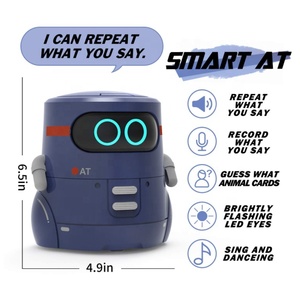 Robot Interactivo Inteligente Educativo Temprano, Juguetes de Pasatiempo para Niños, Robot Parlante con Grabación de Inteligencia por Inducción Táctil, con Canciones y Bailes - Product Image 5