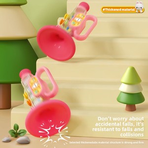 Trombetta Giocattolo per Bambini a Forma di Coniglio, Armonica Gonfiabile per Neonati, Strumento Musicale in Plastica - Product Image 3