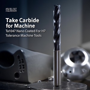 Foret en carbure Ttake Ta1047 avec revêtement nano pour machines-outils à tolérance H7 - Product Image 3