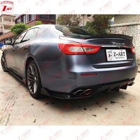 Z-ART Carbon-Faser Tuning-Karosseriekit für Quattroporte 2018-2021 Carbon-Faser Aerokit für Maserati Quattroporte Windabweiser-Set