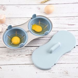 Hot Sale Egg Yolk Filter Multifunction Poached Egg Cooker <b>Steamer</b> Plastic Microwave Egg Cooker Poacher - Product Image 1