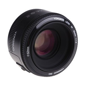 Objectif d'appareil photo Yongnuo 50mm F1.8 pour appareils photo à monture EF Li T3i T4i 60d 7d 5d YN50mm 1.8 - Product Image 2