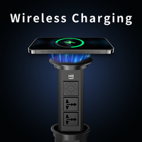Topk — bandes d'alimentation pour plan de travail électrique, appareil de cuisine, sortie rétractable, push-up, prise ups
