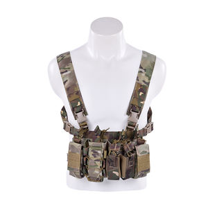 حقيبة صدر تكتيكية متعددة الوظائف من النايلون مع جيب لإدارة الذخيرة - Product Image 4