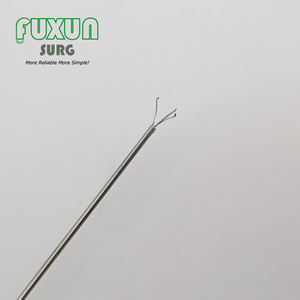 คีมจับก้อนนิ่วแบบมีด้ามจับรูปตัวยู <span class=keywords><strong>3</strong></span> ขา สำหรับการส่องกล้องทางเดินปัสสาวะแบบกึ่งแข็ง ขนาด 580 มม. ผลิตจากสแตนเลสคุณภาพสูง ยี่ห้อ Fuxun แบบสั่งทำพิเศษ ใช้ซ้ำได้ - Product Image 6