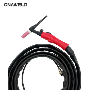 WP-17 Air Cooled Copper <strong>Welding</strong> <strong>Torch</strong> with 150A DC/120A AC Duty Cycle and 0.5-2.4mm Electrodes for TIG <strong>Welding</strong> - Product Image 3