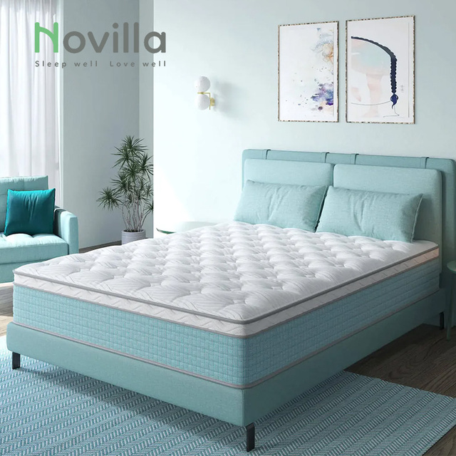 Protector Modern Orthopedic Mattress 180 200cm Hypo-allergenic Pocket Spring Coil Cool Visco Memory Foam for Beds
