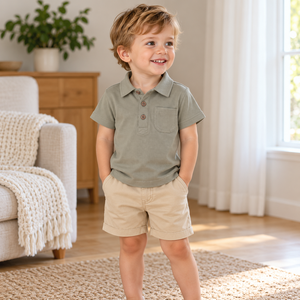 Ensemble 2 pièces pour bébé : T-shirt et salopette en coton, tailles 6, 9, 12, <span class=keywords><strong>18</strong></span>, <span class=keywords><strong>24</strong></span> <span class=keywords><strong>mois</strong></span>, avec cintres et étiquettes - Product Image 1