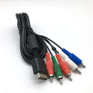 1.8m HD <strong>Component</strong> Cable for <strong>PS3</strong> for PS2 RCA AV Cord for Sony PlayStation 3 - Product Image 5