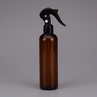 Botella vacía de color ámbar para herramientas de salón de belleza, 250ml, pulverizador de aceite