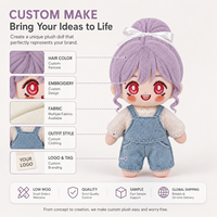 Fabrication sur mesure de figurines en peluche de haute qualité, jouets en peluche personnalisés, poupées en peluche personnalisées