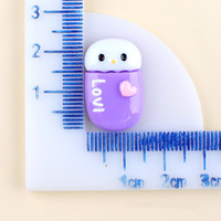 Ciondolo Cabochon in Resina Flatback a Tema Cancelleria Educativa Carina, Accessori Fai da Te