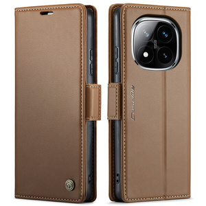 Porte-cartes en cuir magnétique à rabat pour Redmi Note 14 Pro Plus + 5G <span class=keywords><strong>4G</strong></span> étui avec protection RFID antichoc Funda - Product Image 4