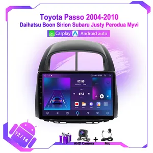 Radio de coche para Toyota Passo 2004-2010 Daihatsu <span class=keywords><strong>Boon</strong></span> Sirion Subaru Justy Perodua Myvi Android reproductor Multimedia navegación GPS HU - Product Image 2