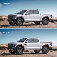 Kit de suspension 4x4, kit de nivellement pour F150 2004-2023, 2 pouces à l'avant et 2 pouces à l'arrière pour 2WD et 4WD