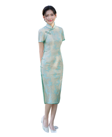Chinese Style Artistic Elegant Mid Length Girl Dress Fat Women Sexy Tight  Lace Midi Dress Patterns Dress Cheongsam Qipao Price| Alibaba.com