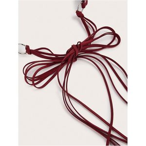 Ceinture Western rétro pour femme FOXA, avec rivets en forme de cœur, en cuir PU, style bohème, pour robe, jeans, tenues de cowgirl - Product Image 5