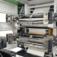Petit pain à grande vitesse de presse de tasse de papier de 4 couleurs pour rouler la machine d'impression de Flexo pour non tissé