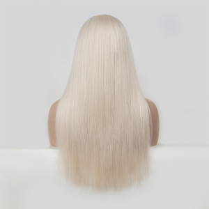 วิกผมยูวานเจนสุดหรูสไตล์ยุโรปแบบสวิส HD Lace สำหรับชาวยิว โคเชอร์  พร้อมการย้อมสีผมและปิดผมบางบริเวณไรผม  วิกผมผู้หญิงไฮไลท์ผมแท้จากโรงงาน - Product Image 6