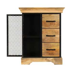 Best Design Solid <b>Wood</b> Sideboard Cabinet Industrial Style Handmade <b>Chest</b> Drawers Home Furniture Living Room Kitchen Villa - Product Image 2