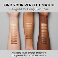 Fond de teint liquide mat imperméable 3-en-1 personnalisable, couvrance totale, SPF 18, écran solaire, tous les tons de peau, fond de teint hydratant