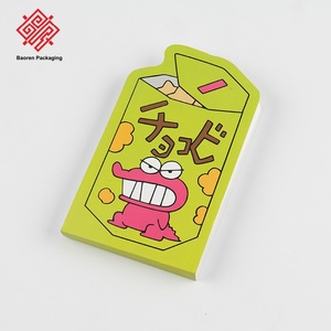 Bloc-notes découpé sur mesure, bloc-notes en papier imprimé avec des personnages de dessins animés, bloc-notes décoratif de forme irrégulière, note autocollante décorative - Product Image 1
