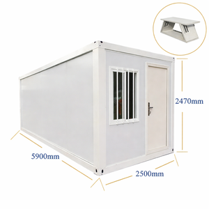 Système de structure modulaire réutilisable, pliable, démontable et démontable à l'aide d'outils, adapté à la réinstallation répétée pour les bureaux de chantier - Product Image 2
