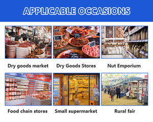 Joyshine automatico 50-250 KG/H singolo doppio rotativo castagno/noci/noci cibo condimento macchina per la produzione di torrefazione di noci - Product Image 4